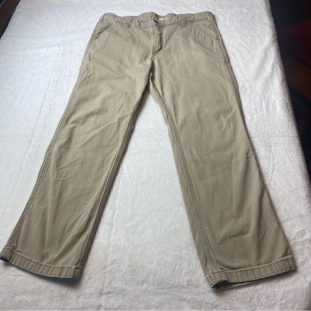 Carhartt Relaxed Fit Light Tan Pants Size 36